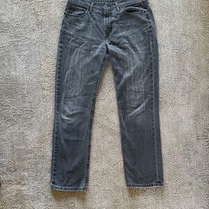 Men's Levi’s faded black jeans